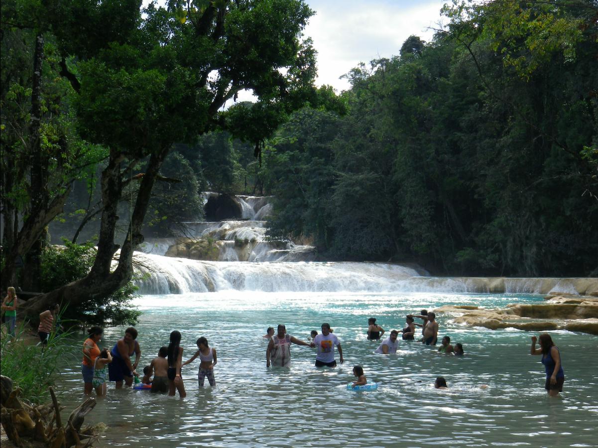 Agua Azul Waterfall08